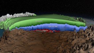 Age map of Greenland Ice Sheet