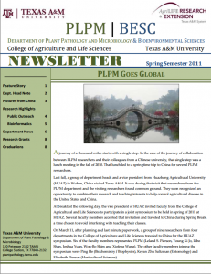 spring newsletter