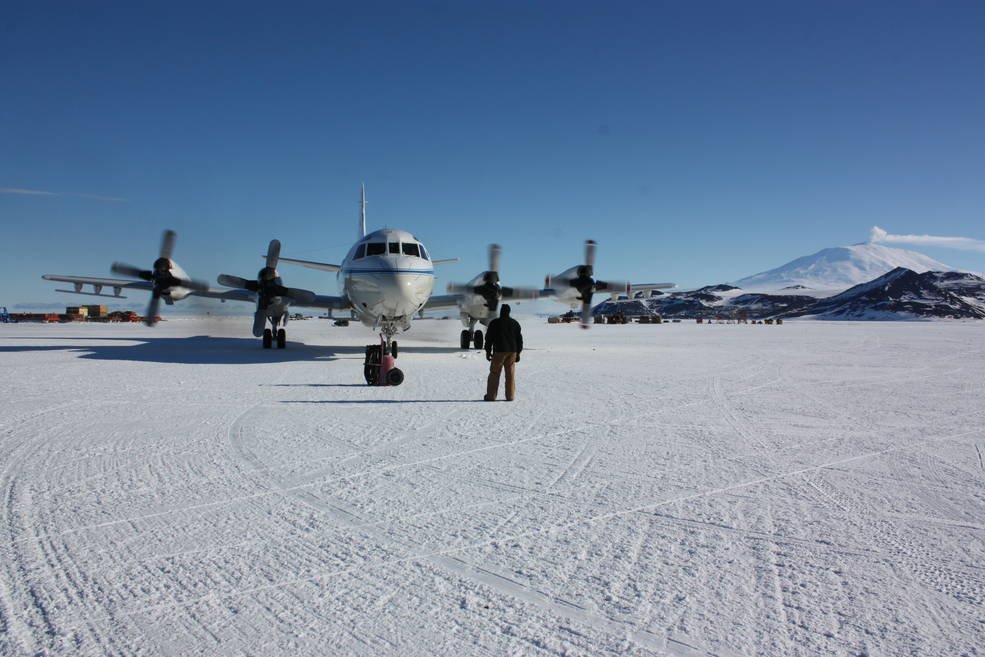 P-3 on ice